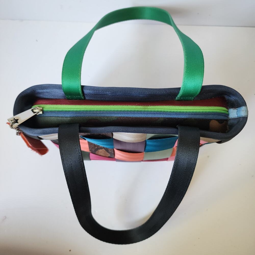 Harvey's Seatbelt Purse Original Paint by Numbers Multi-color Tote Bag Handbag - Picture 6 of 11